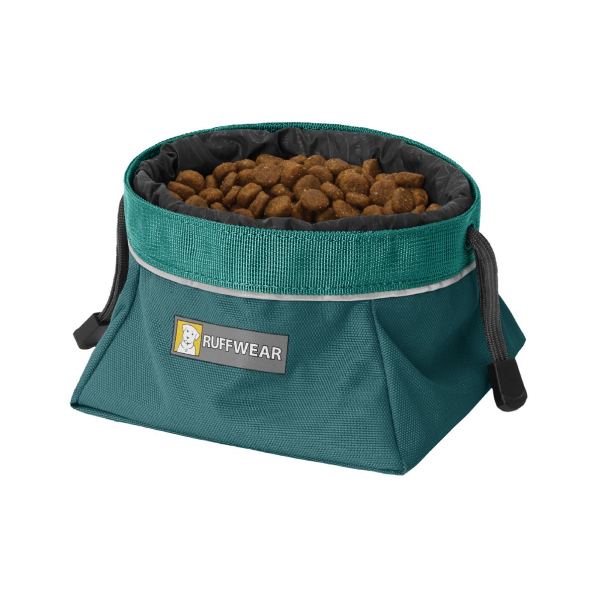 러프웨어(RUFFWEAR) 퀸쳐 신치 탑 접이식 휴대용 식기(Quencher Cinch Top™ Bowl)
