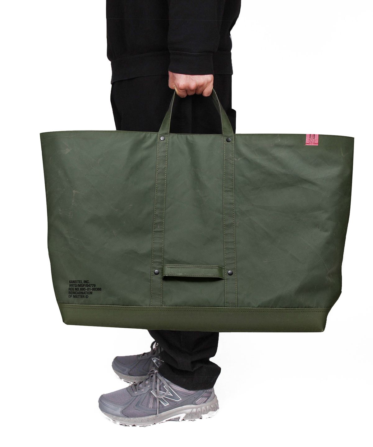 카네이테이(KANEITEI) MASON TOOL BAG XL (OLIVE DRAB) / UPCYCLED