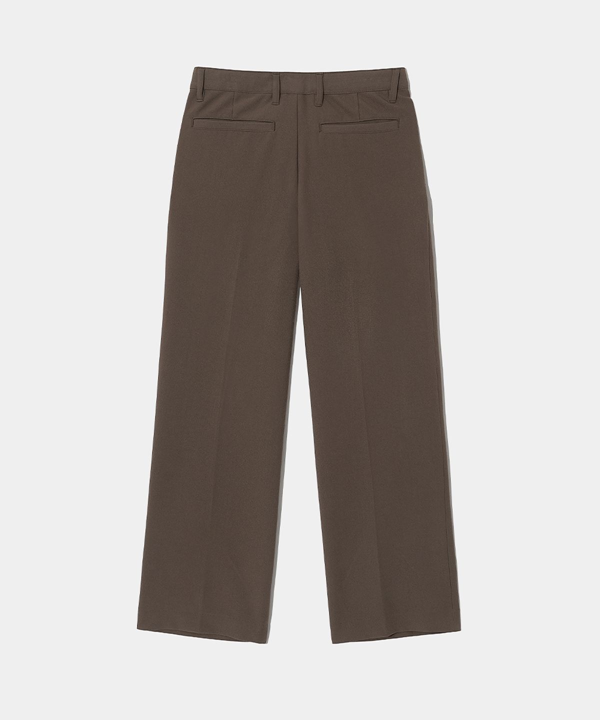 메종미네드(MAISON MINED) SAINT TWO TUCK WIDE PANTS BROWN