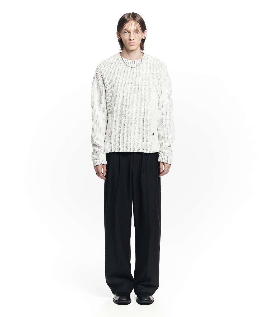 【MAISON MINED】SAINT TWO TUCK WIDE PANTS MUSINSA | MAISON MINED SAINT TWO TUCK WIDE PANTS BROWN