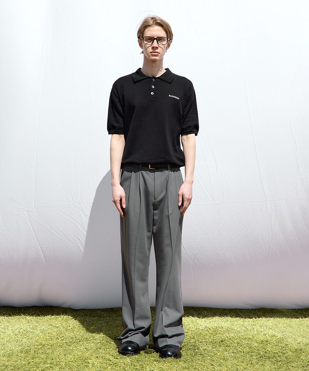 【MAISON MINED】SAINT TWO TUCK WIDE PANTS 메종미네드 ~30% - SAINT TWO TUCK WIDE PANTS BROWN