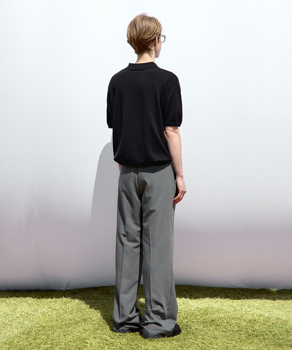 MUSINSA | MAISON MINED SAINT TWO TUCK WIDE PANTS BROWN