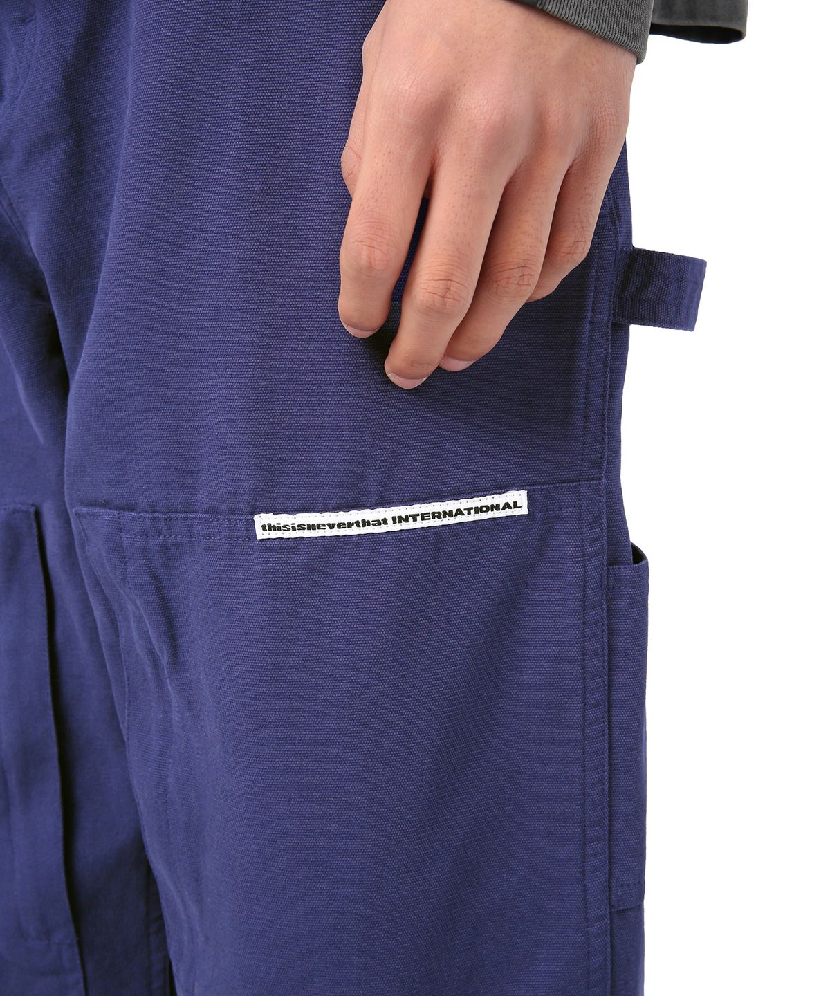 디스이즈네버댓(THISISNEVERTHAT) (SS21) Carpenter Pant Blue