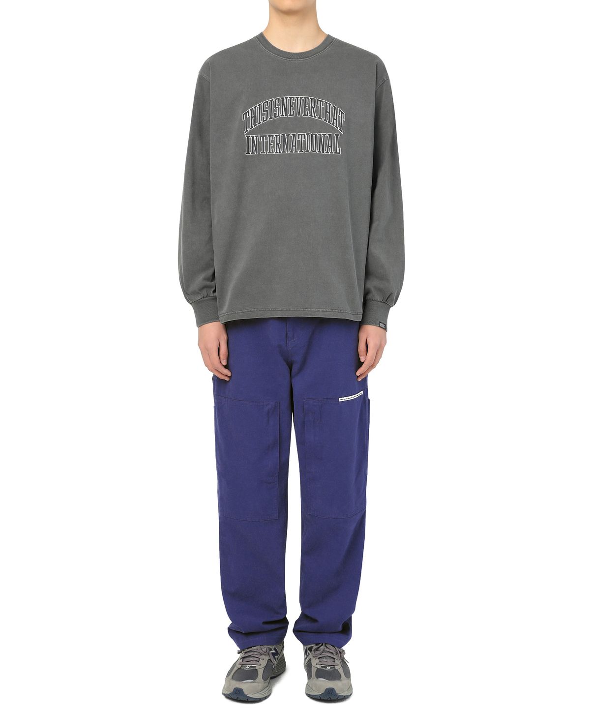 디스이즈네버댓(THISISNEVERTHAT) (SS21) Carpenter Pant Blue