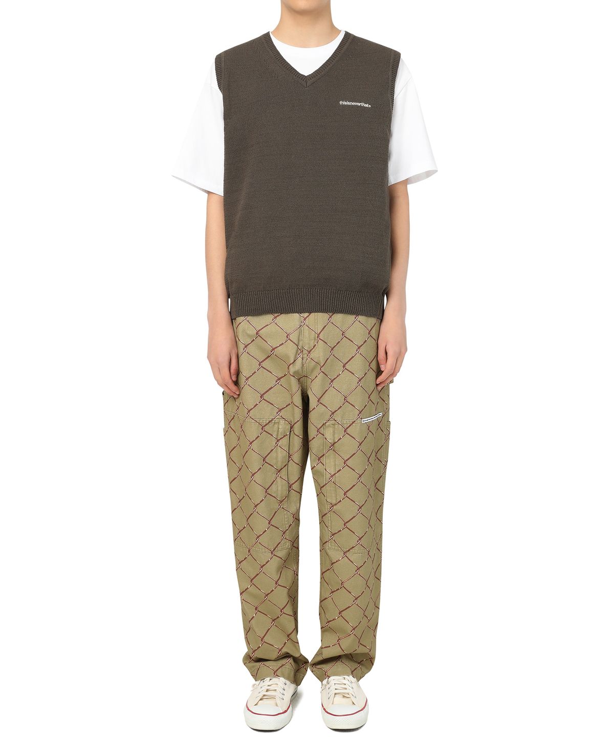 디스이즈네버댓(THISISNEVERTHAT) (SS21) Carpenter Pant Fence