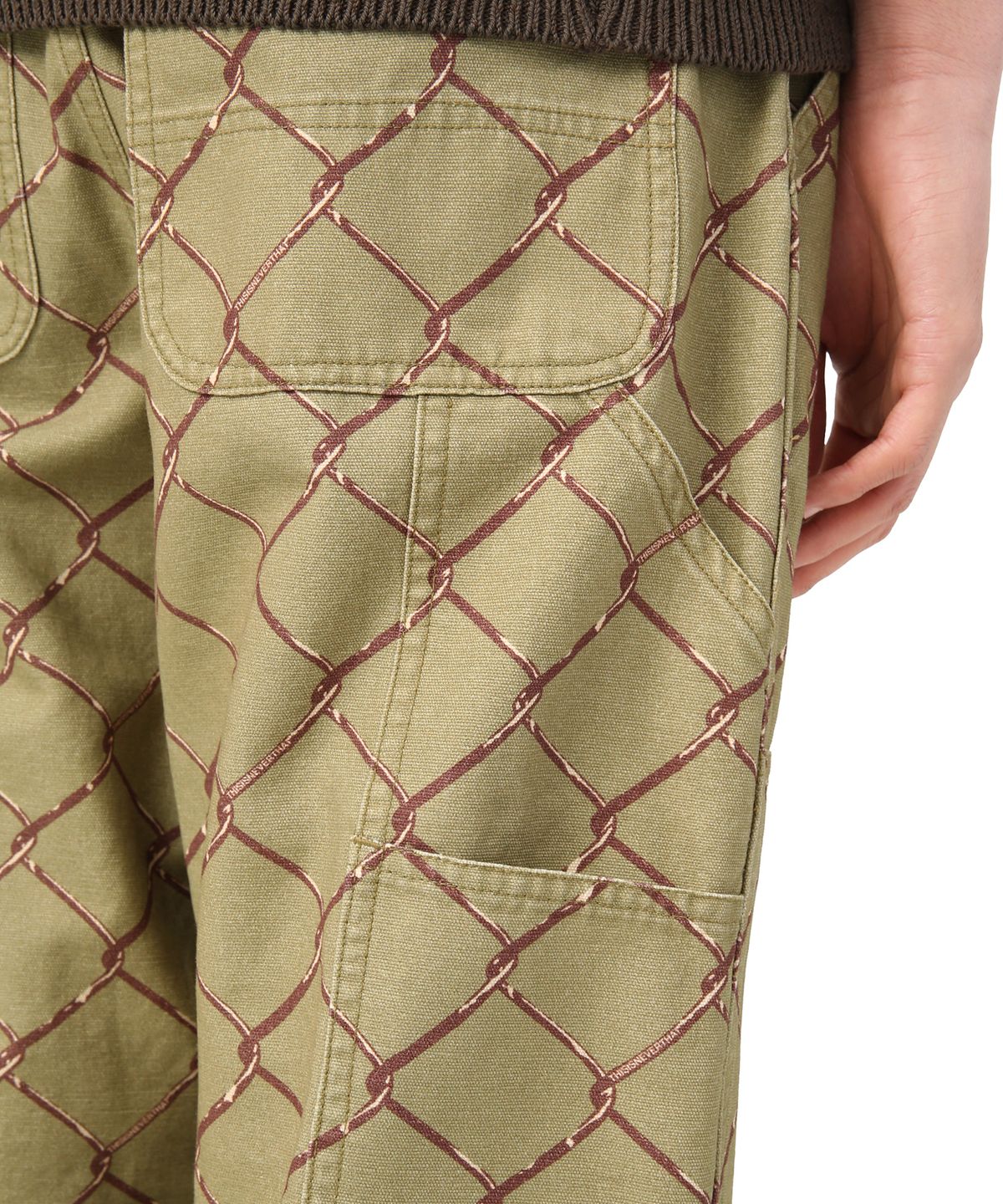 디스이즈네버댓(THISISNEVERTHAT) (SS21) Carpenter Pant Fence
