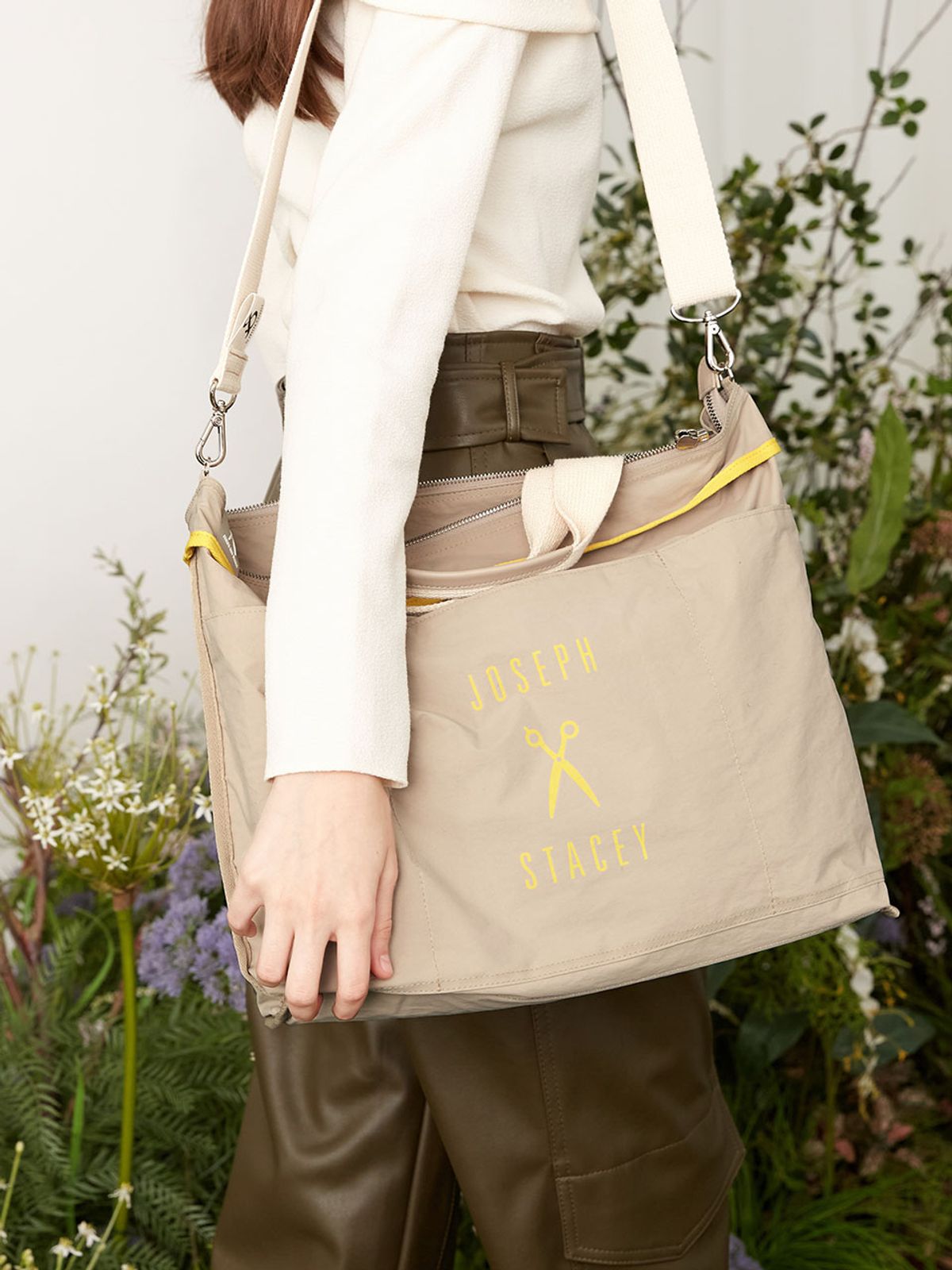 조셉앤스테이시(JOSEPH&STACEY) Liv Doubletrip M Beige