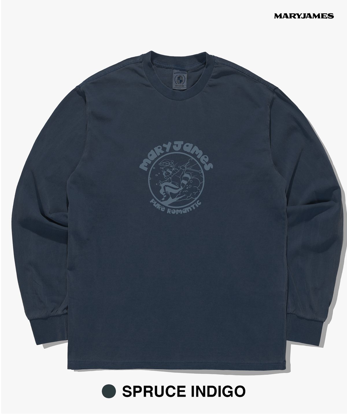 메리제임스(MARYJAMES) [남녀공용] ONEDAYMARY LONG SLEEVE (10 COLOR)
