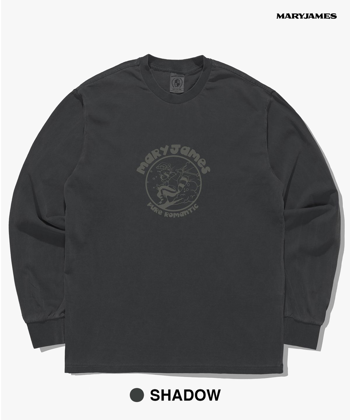 메리제임스(MARYJAMES) [남녀공용] ONEDAYMARY LONG SLEEVE (10 COLOR)