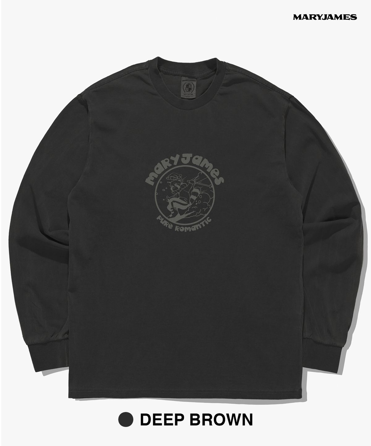메리제임스(MARYJAMES) [남녀공용] ONEDAYMARY LONG SLEEVE (10 COLOR)