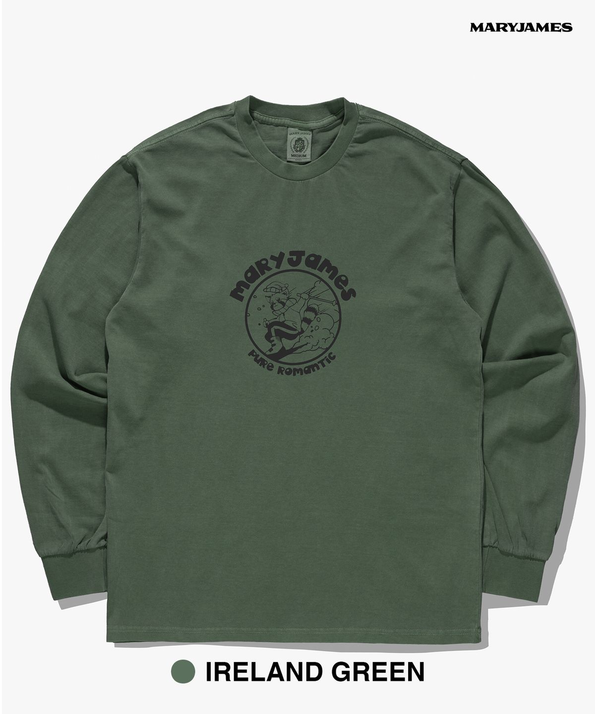 메리제임스(MARYJAMES) [남녀공용] ONEDAYMARY LONG SLEEVE (10 COLOR)