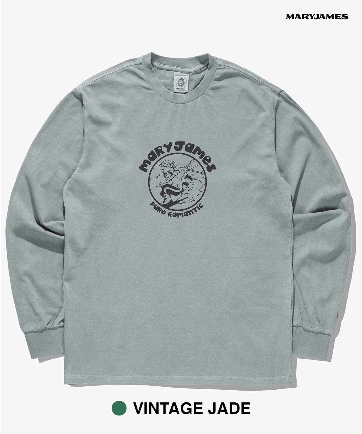 메리제임스(MARYJAMES) [남녀공용] ONEDAYMARY LONG SLEEVE (10 COLOR)