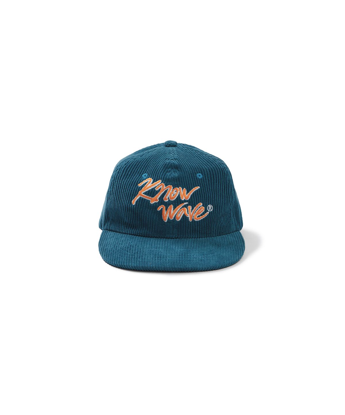 노우웨이브(KNOW WAVE) 캘리그라피 코듀로이 트러커 캡 KNA004m(GREEN)