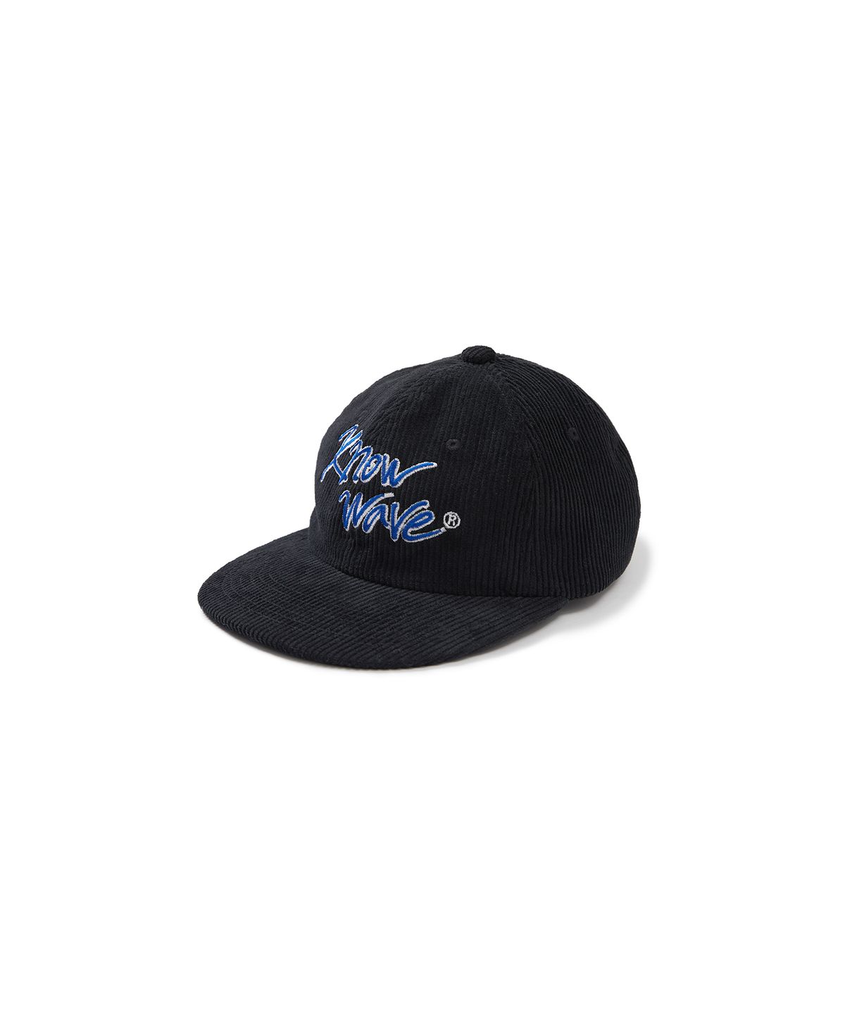 노우웨이브(KNOW WAVE) 캘리그라피 코듀로이 트러커 캡 KNA004m(BLACK)
