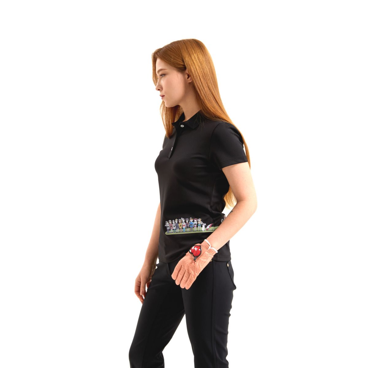 멀리건(MULLIGUN) 골프셔츠 WS001 Mulliguner Print Shirts for women