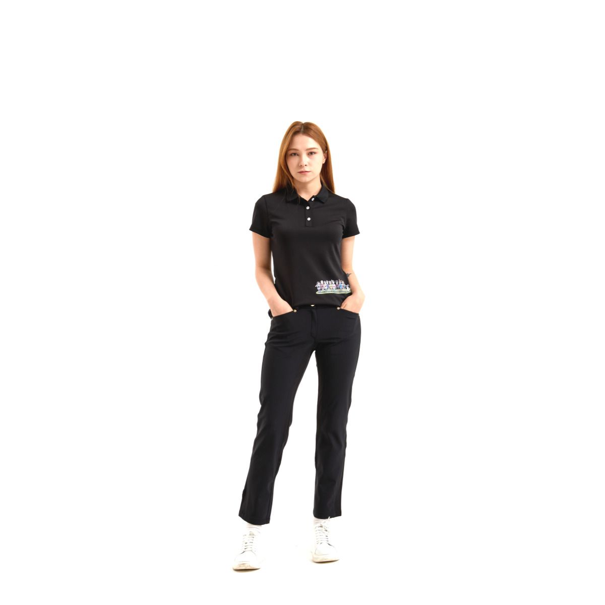 멀리건(MULLIGUN) 골프셔츠 WS001 Mulliguner Print Shirts for women