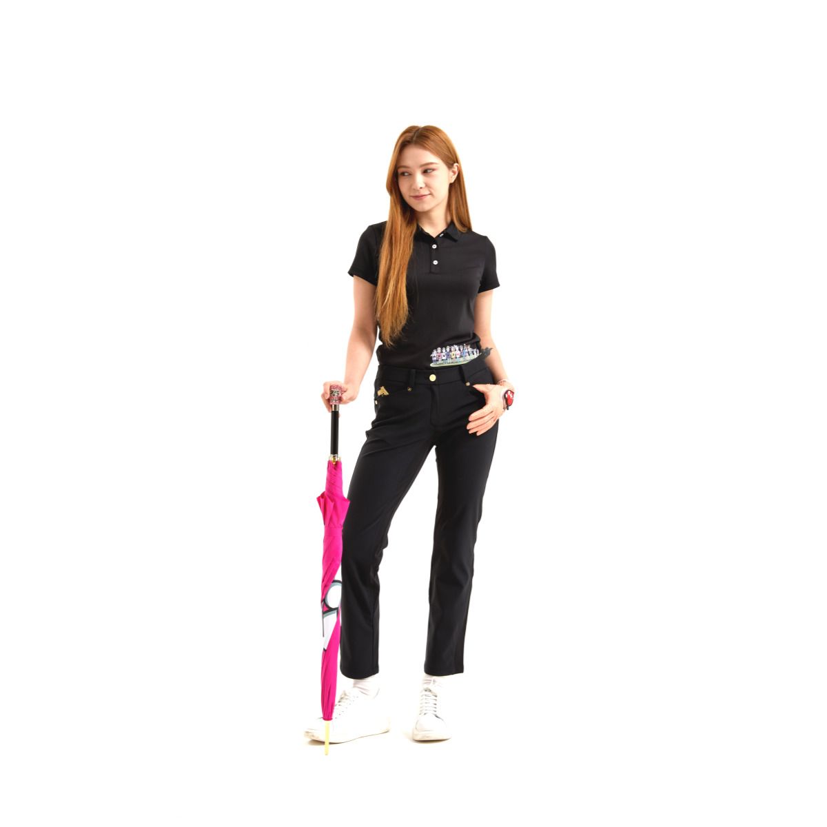 멀리건(MULLIGUN) 골프셔츠 WS001 Mulliguner Print Shirts for women