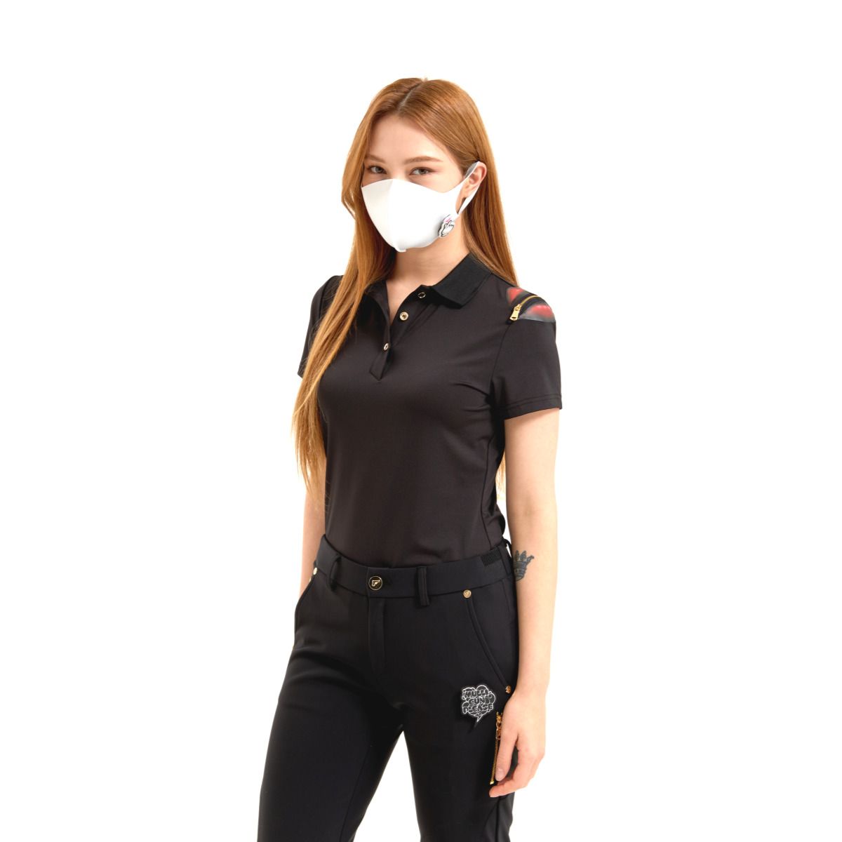 멀리건(MULLIGUN) 골프셔츠 WS002 beautiful lips shirts for women