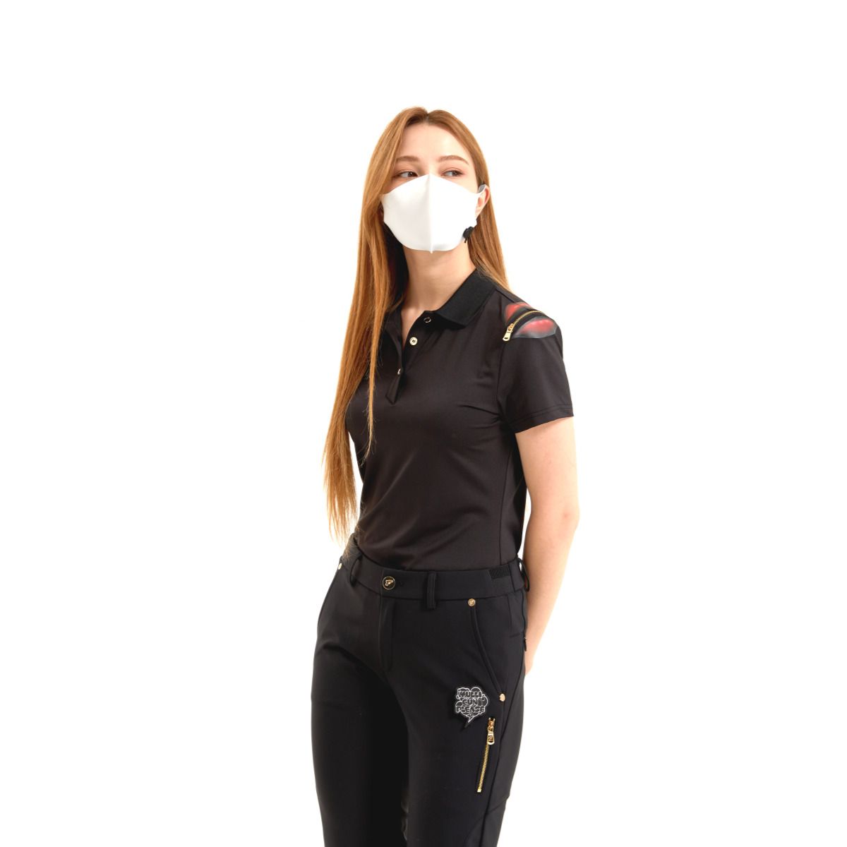 멀리건(MULLIGUN) 골프셔츠 WS002 beautiful lips shirts for women