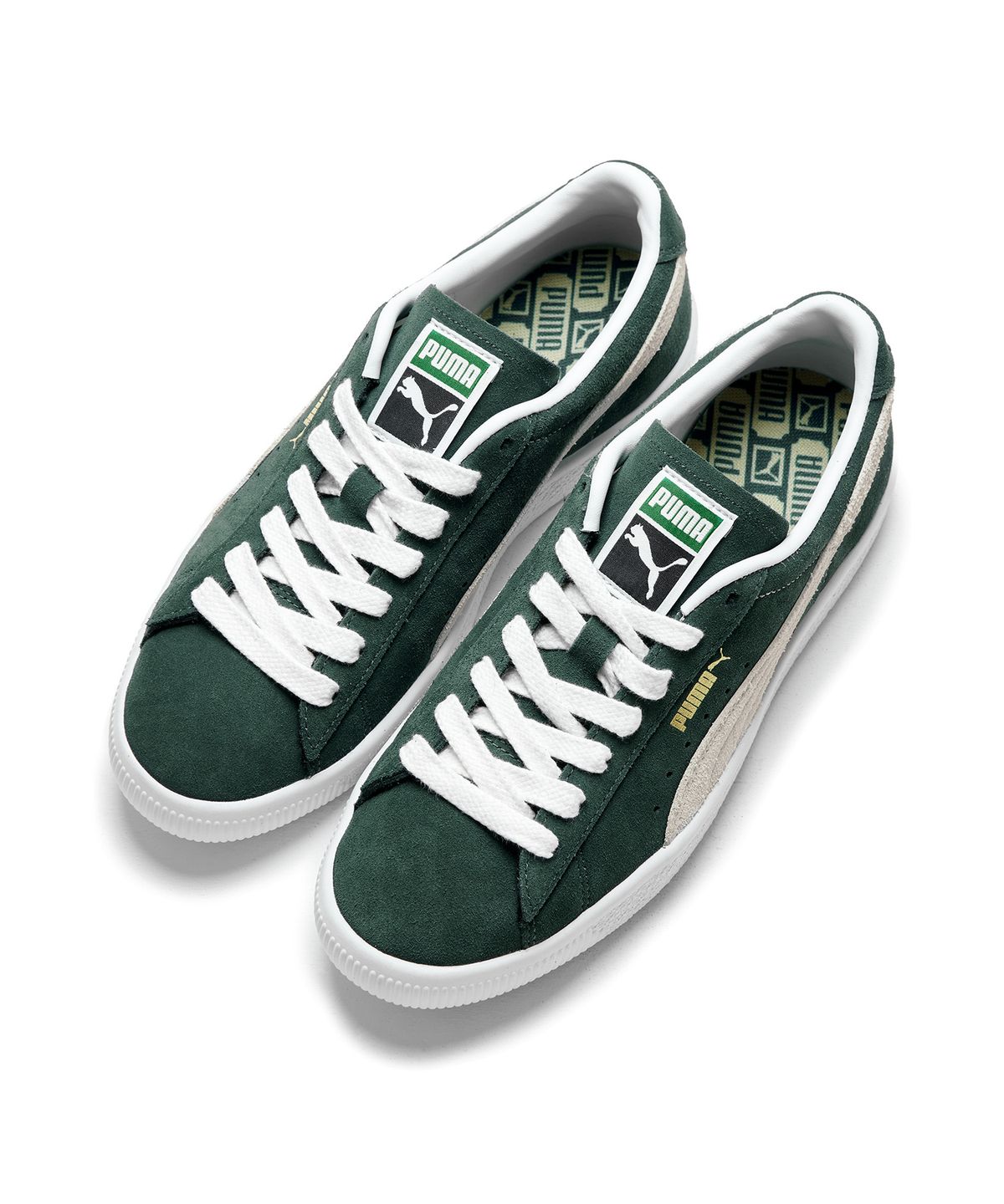 푸마(PUMA) 스웨이드 빈티지 - 폰데로사 파인:화이트 / 374921-02