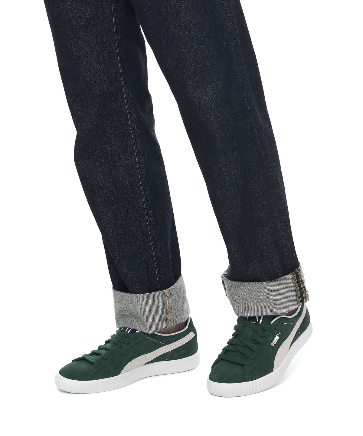 푸마(PUMA) 스웨이드 빈티지 - 폰데로사 파인:화이트 / 374921-02