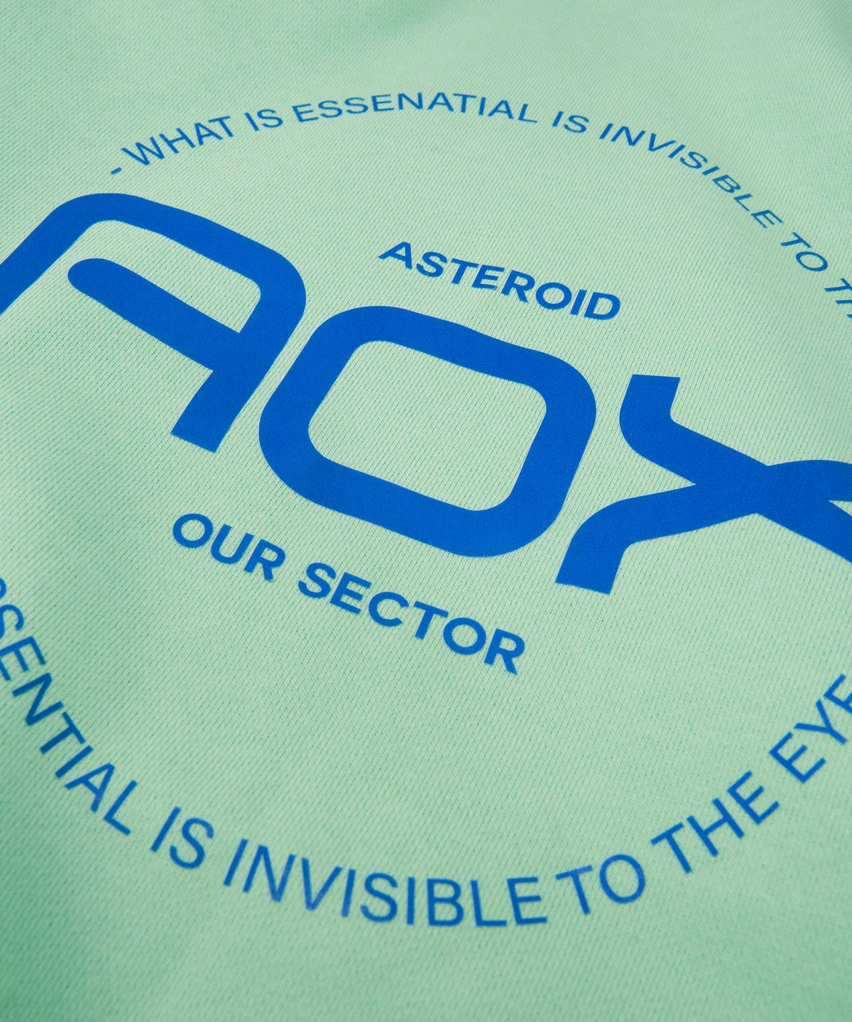 에이오엑스(AOX) Joy Stick Hoodie(Oversize fit) Mint
