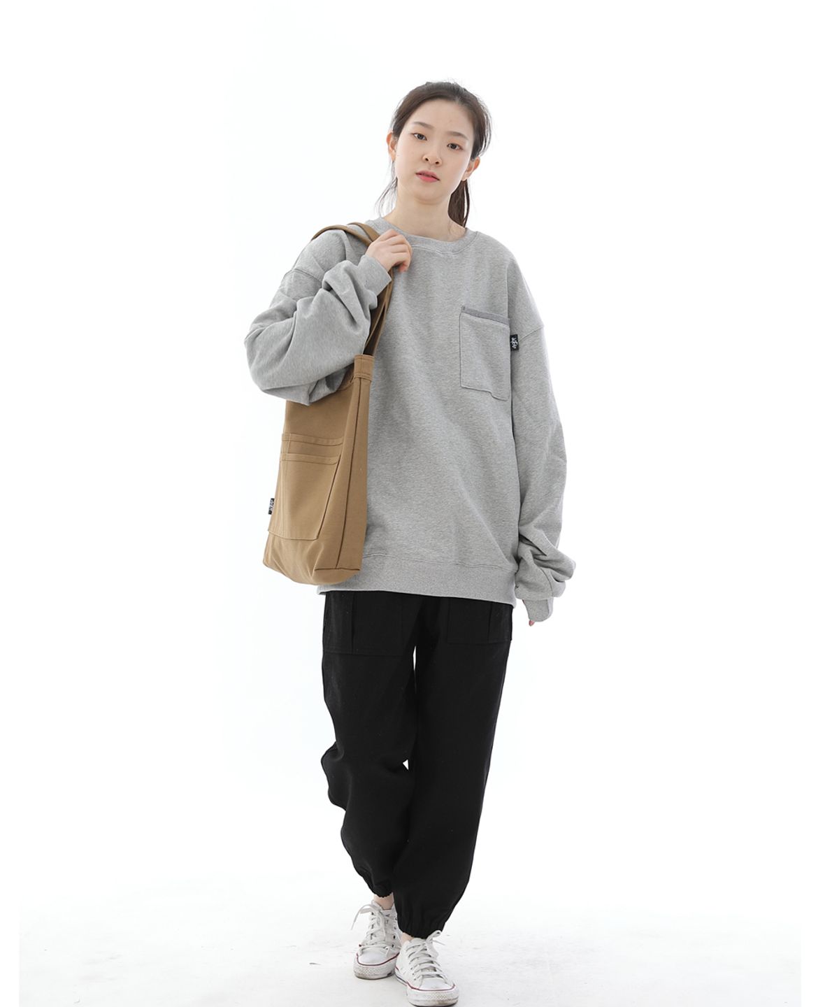 세인트크루(SAINTCREW) 프리스타일 라이프 바텍 에코백 FL-100 카멜