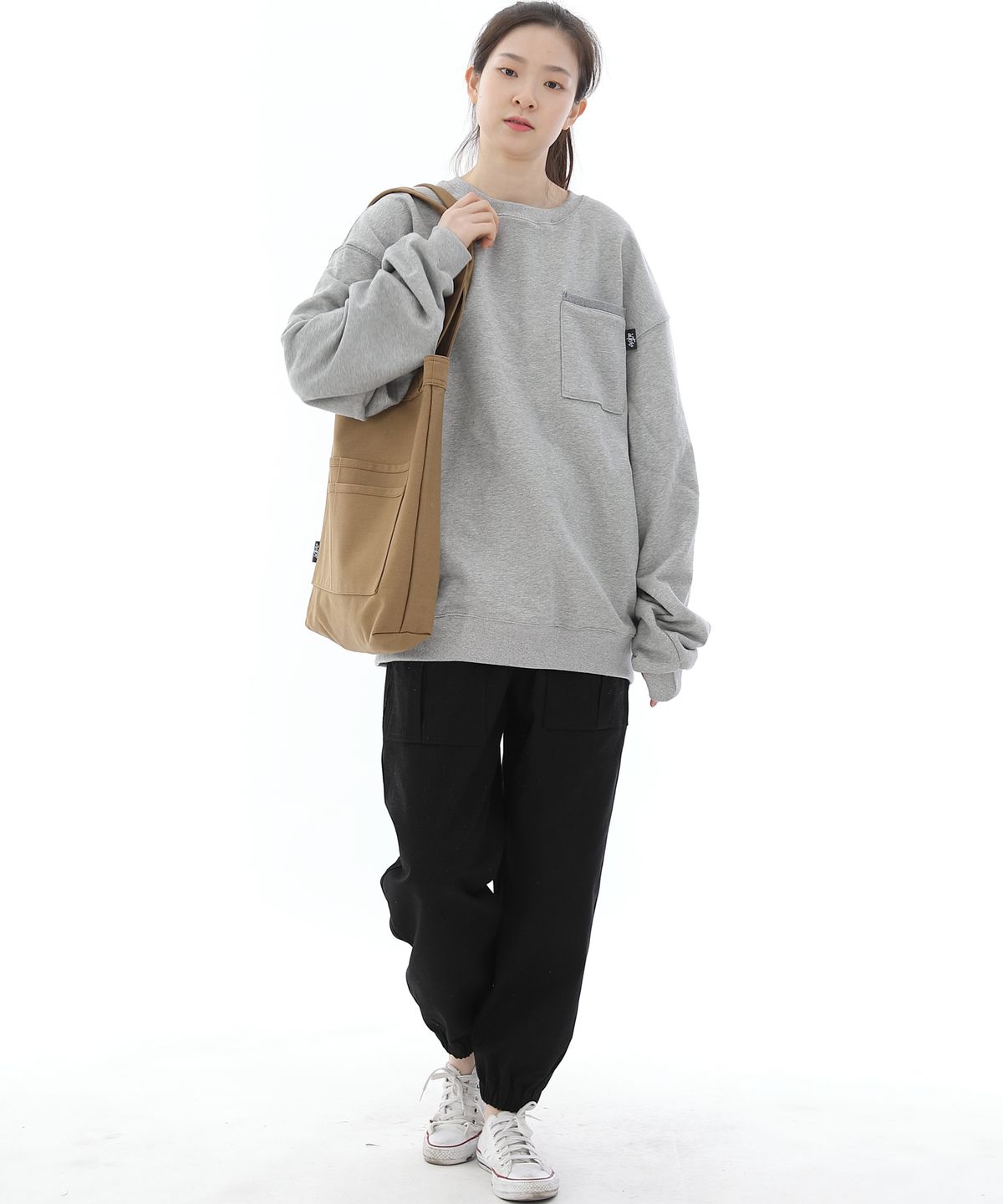 세인트크루(SAINTCREW) 프리스타일 라이프 바텍 에코백 FL-100 카멜