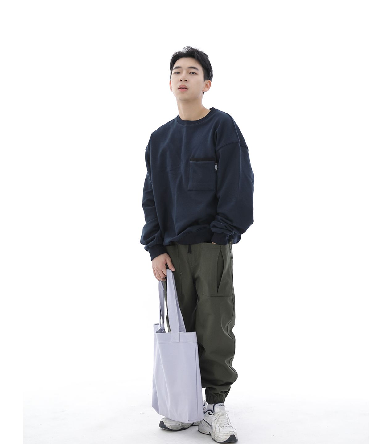 세인트크루(SAINTCREW) 프리스타일 라이프 바텍 에코백 FL-100 퍼플라이트