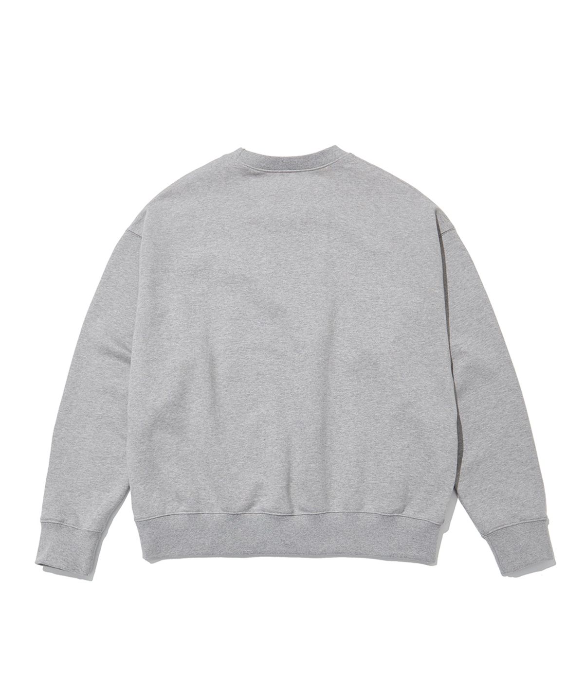 모아(MOAA) N 믹스드 스웨트 셔츠 (GRAY)