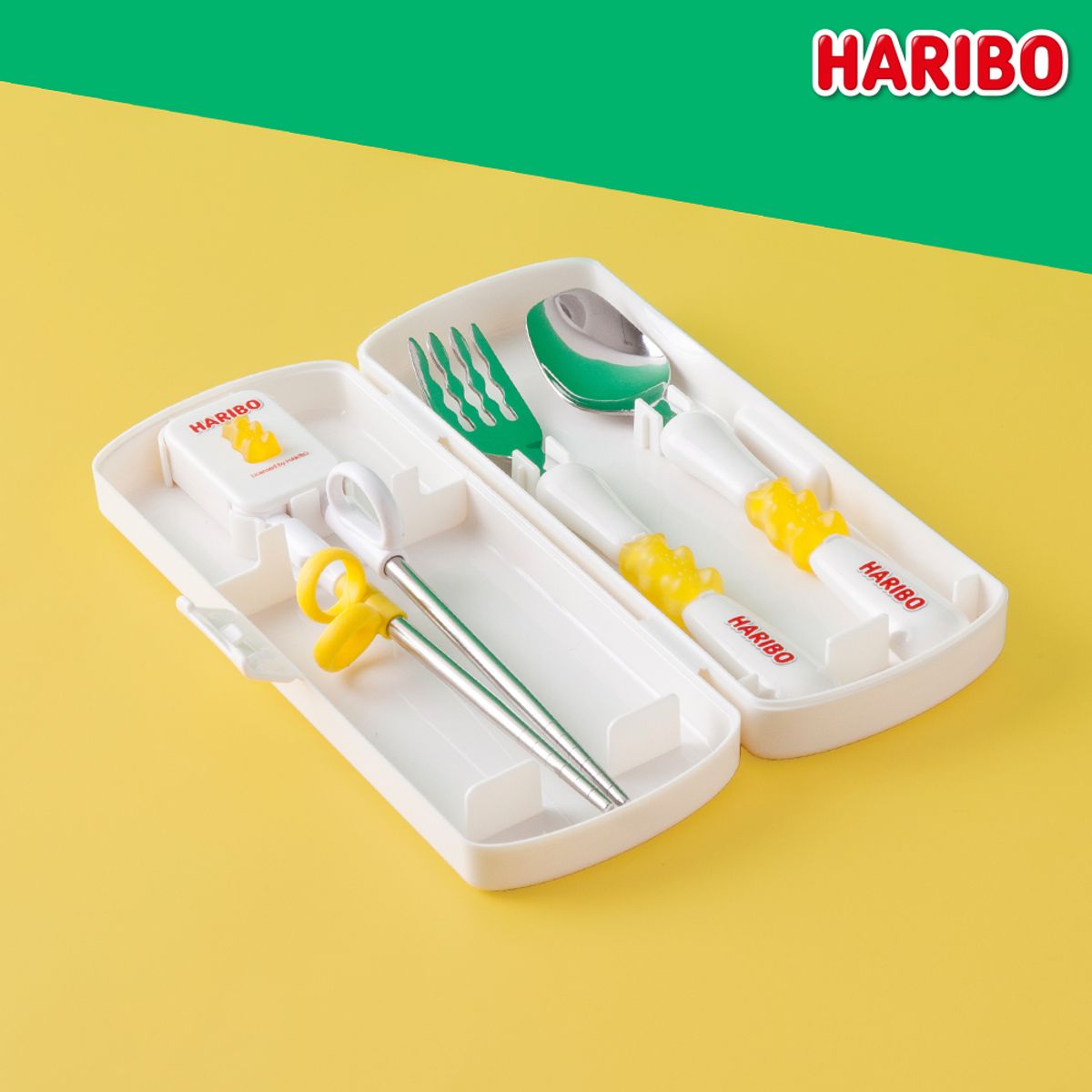하리보(HARIBO) 커틀러리 3P 케이스 세트