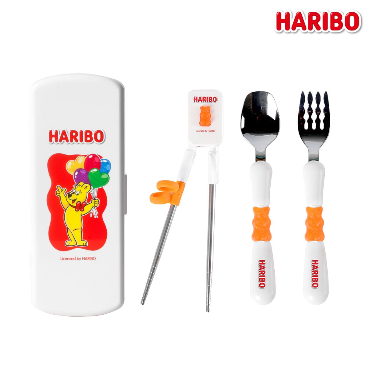 하리보(HARIBO) 커틀러리 3P 케이스 세트