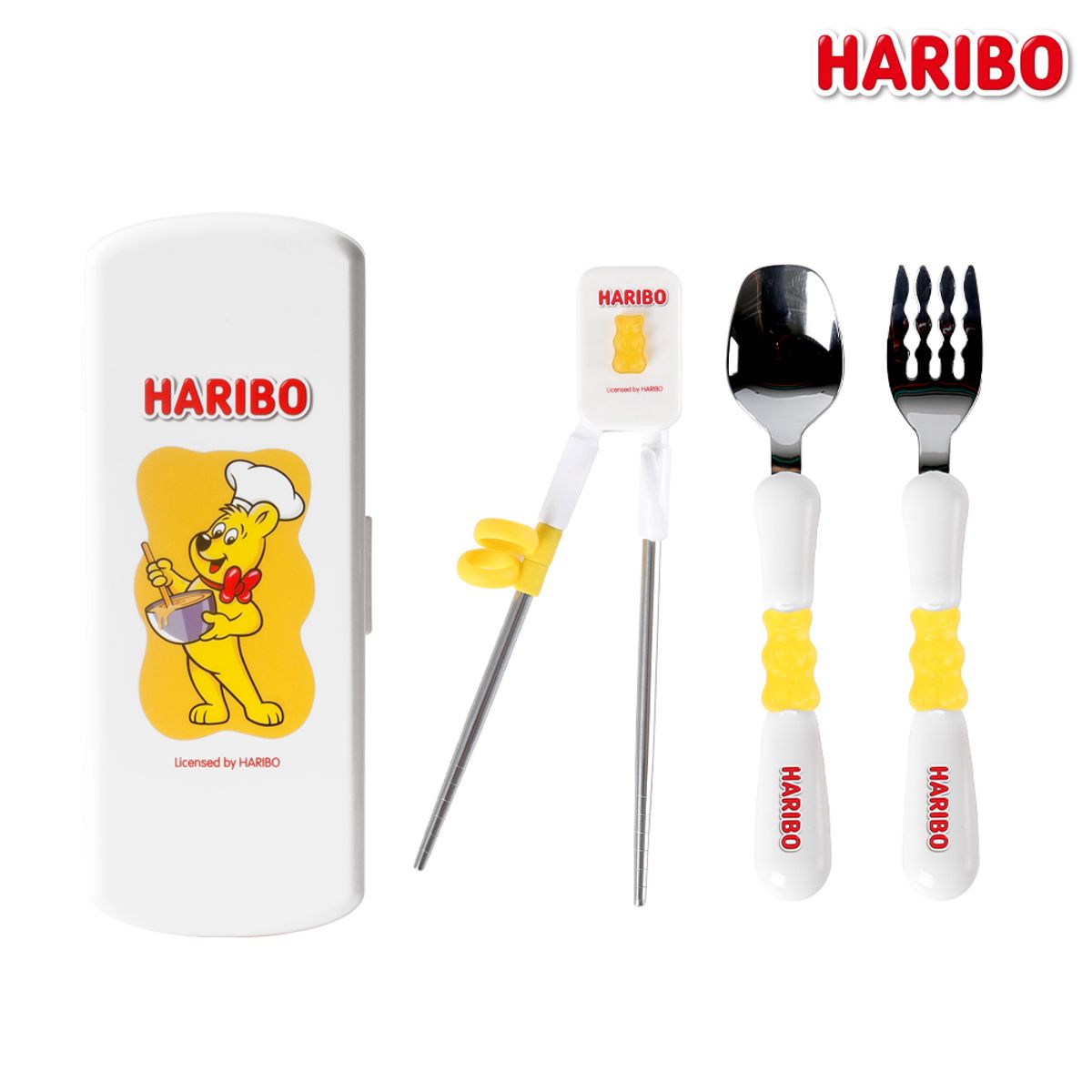 하리보(HARIBO) 커틀러리 3P 케이스 세트