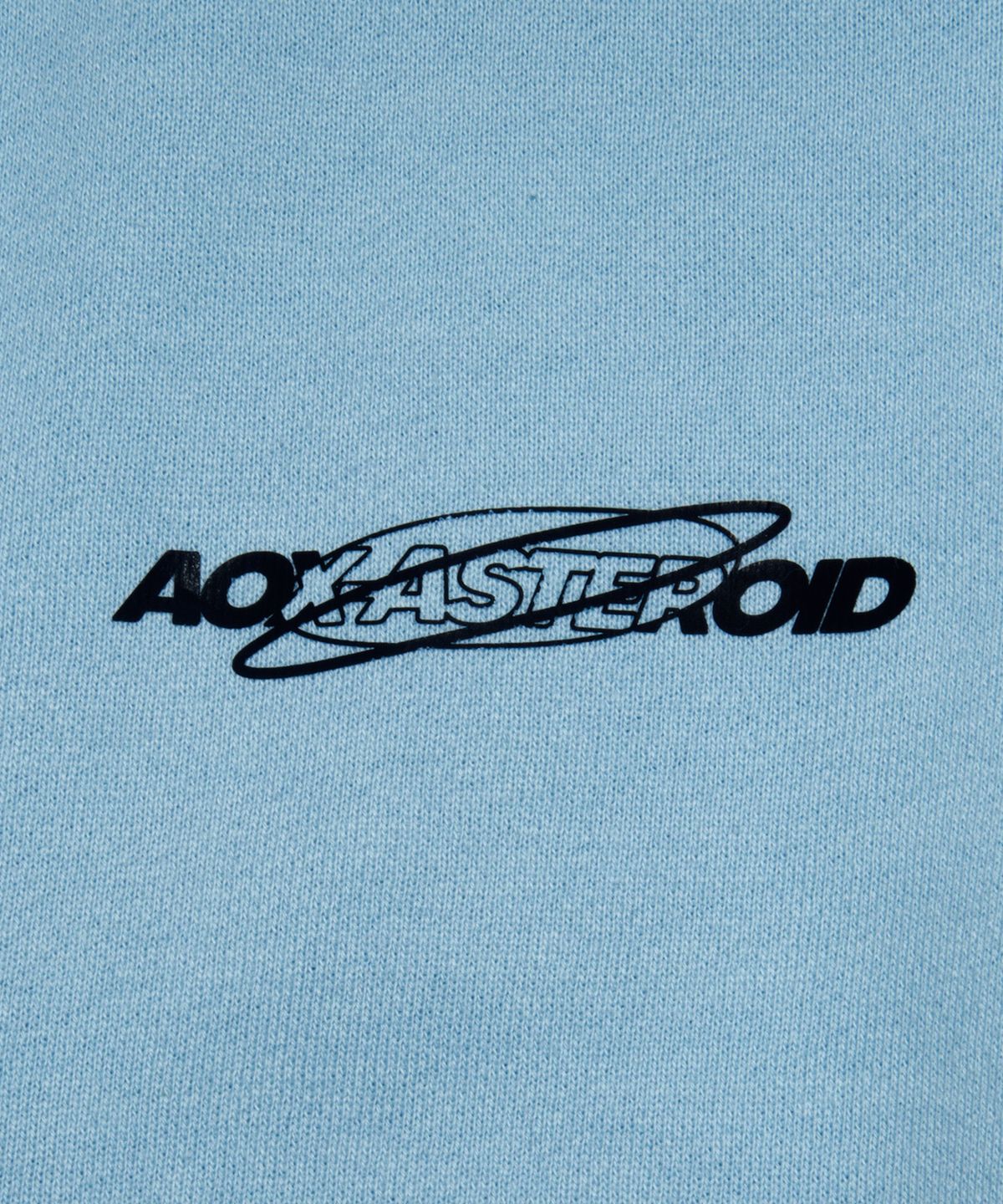 에이오엑스(AOX) RING Logo sweatshirt(Oversize fit) Sky Blue