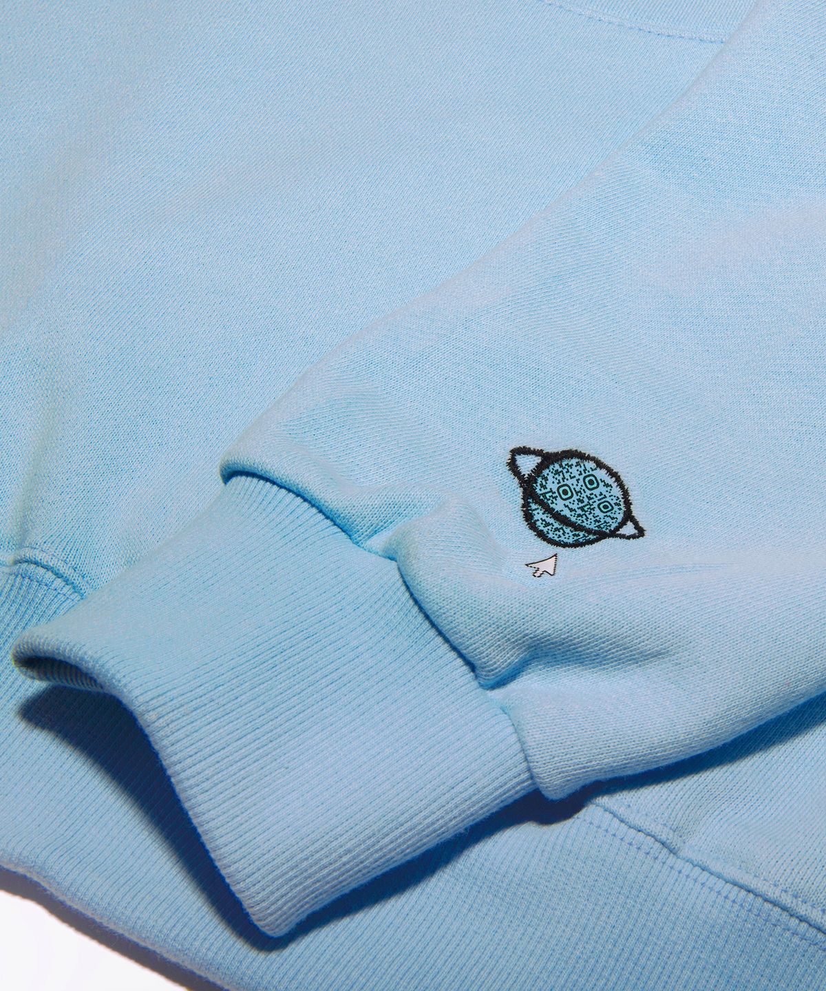 에이오엑스(AOX) RING Logo sweatshirt(Oversize fit) Sky Blue