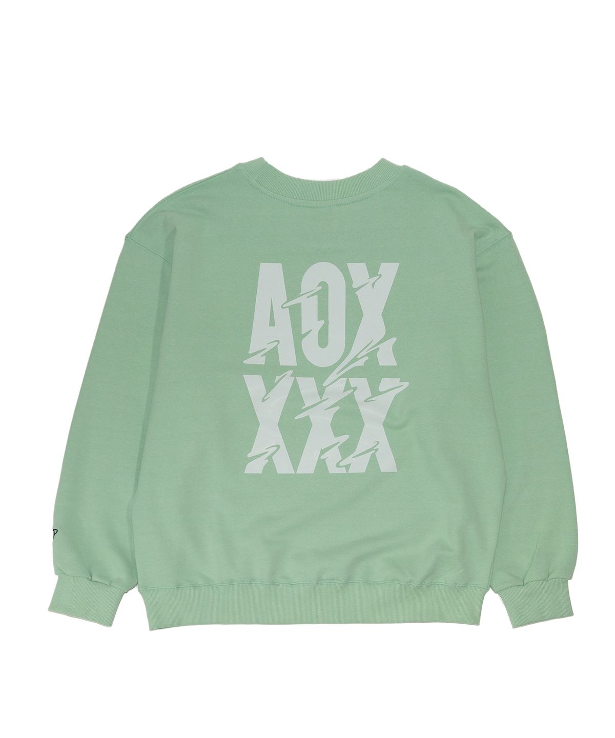 에이오엑스(AOX) SONIC DASH sweatshirt(Oversize fit) Mint