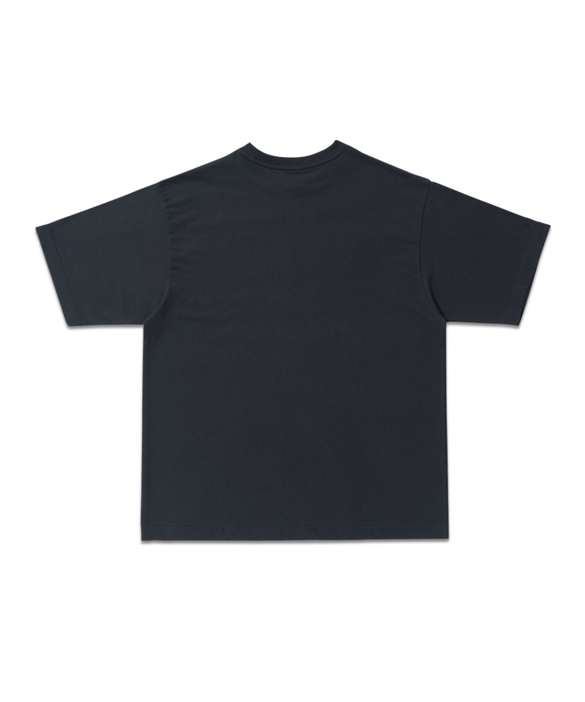 아임낫어휴먼비잉(I AM NOT A HUMAN BEING) BASIC LOGO SHORT SLEEVE T-SHIRT - CHARCOAL GREY