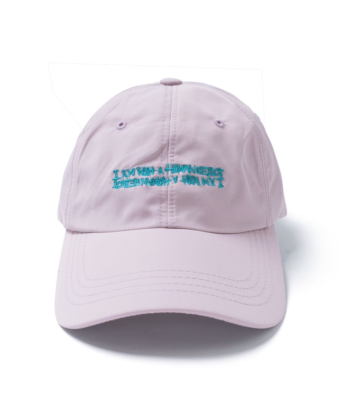 아임낫어휴먼비잉(I AM NOT A HUMAN BEING) BASIC LOGO CAP - LIGHT PURPLE