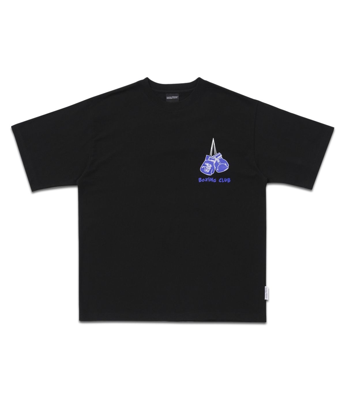 아임낫어휴먼비잉(I AM NOT A HUMAN BEING) BOXER TEE - BLACK