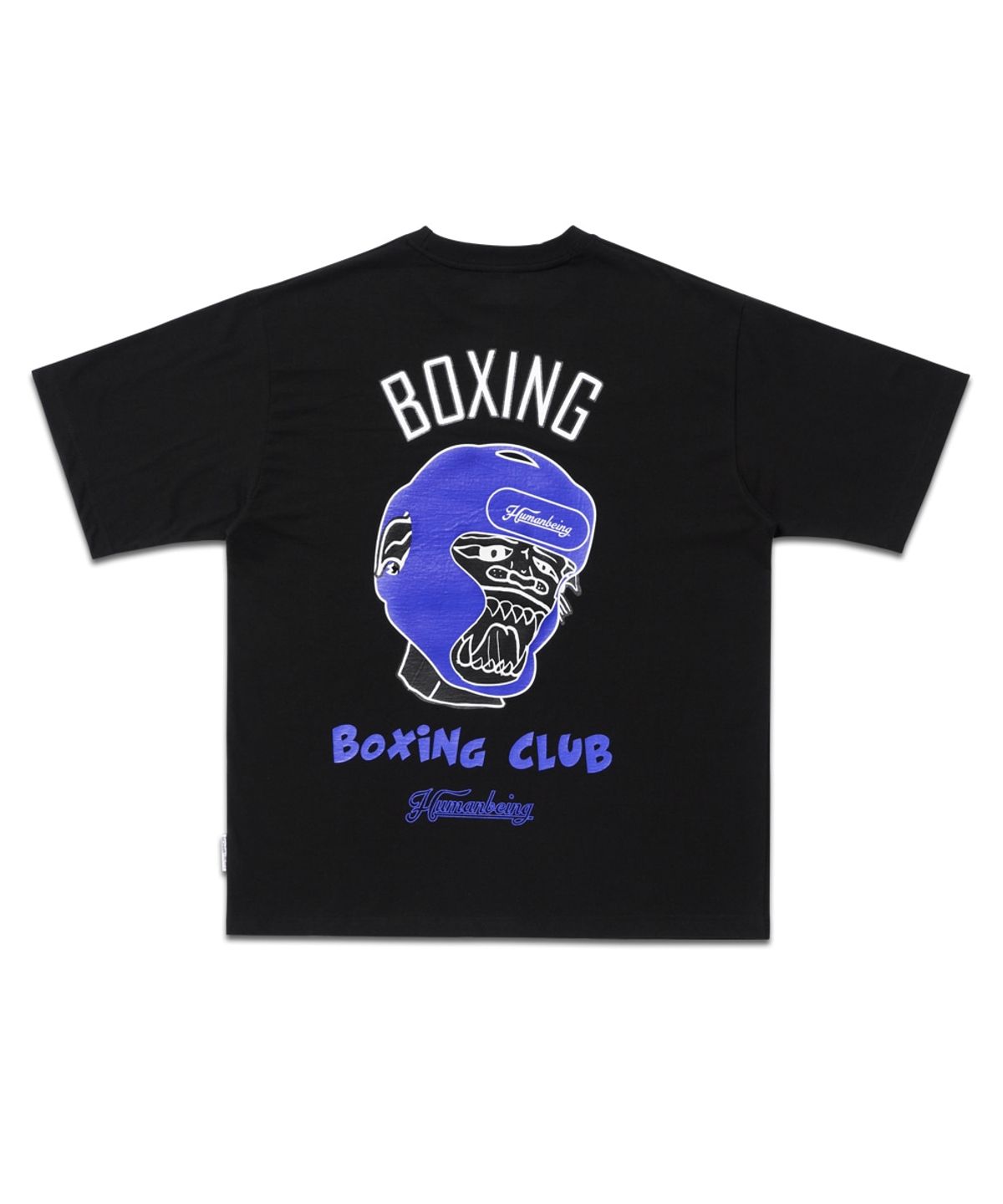 아임낫어휴먼비잉(I AM NOT A HUMAN BEING) BOXER TEE - BLACK