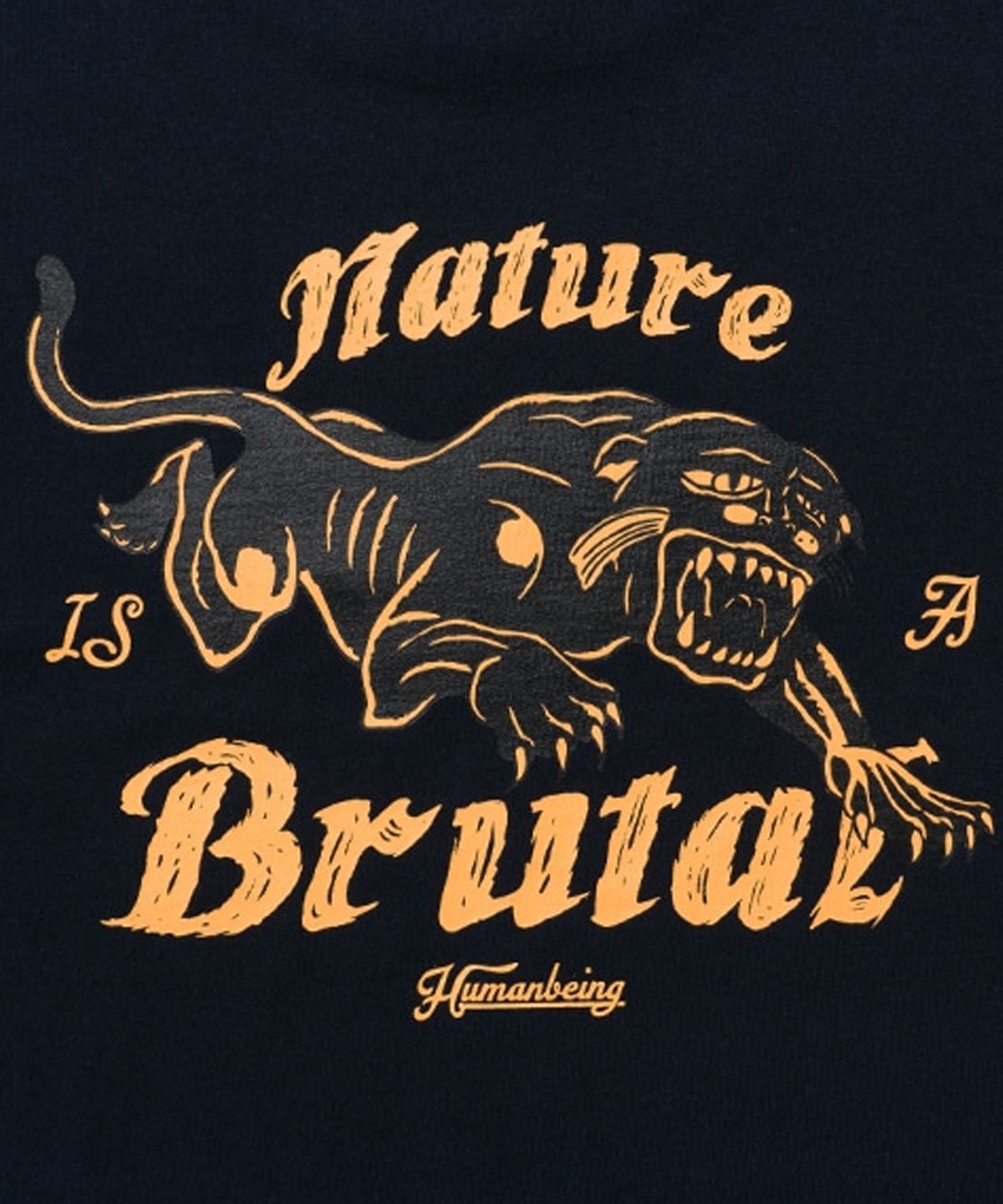 아임낫어휴먼비잉(I AM NOT A HUMAN BEING) PANTHER TEE - NAVY
