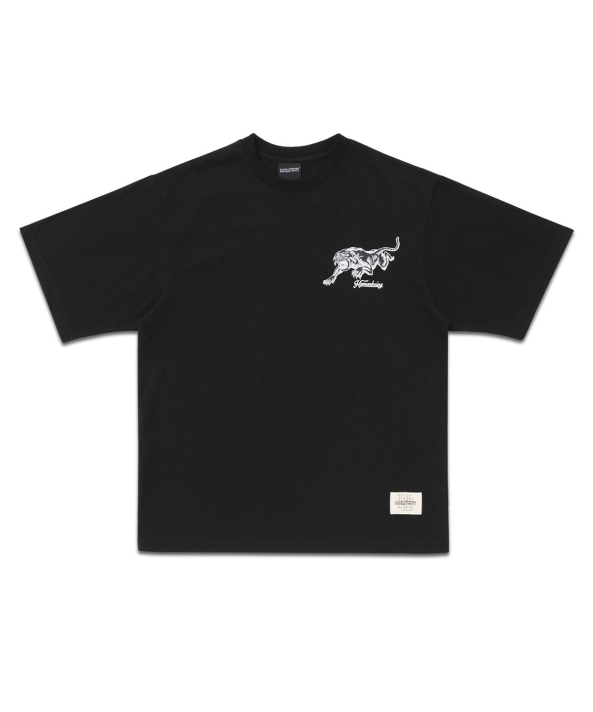 아임낫어휴먼비잉(I AM NOT A HUMAN BEING) PANTHER TEE - BLACK