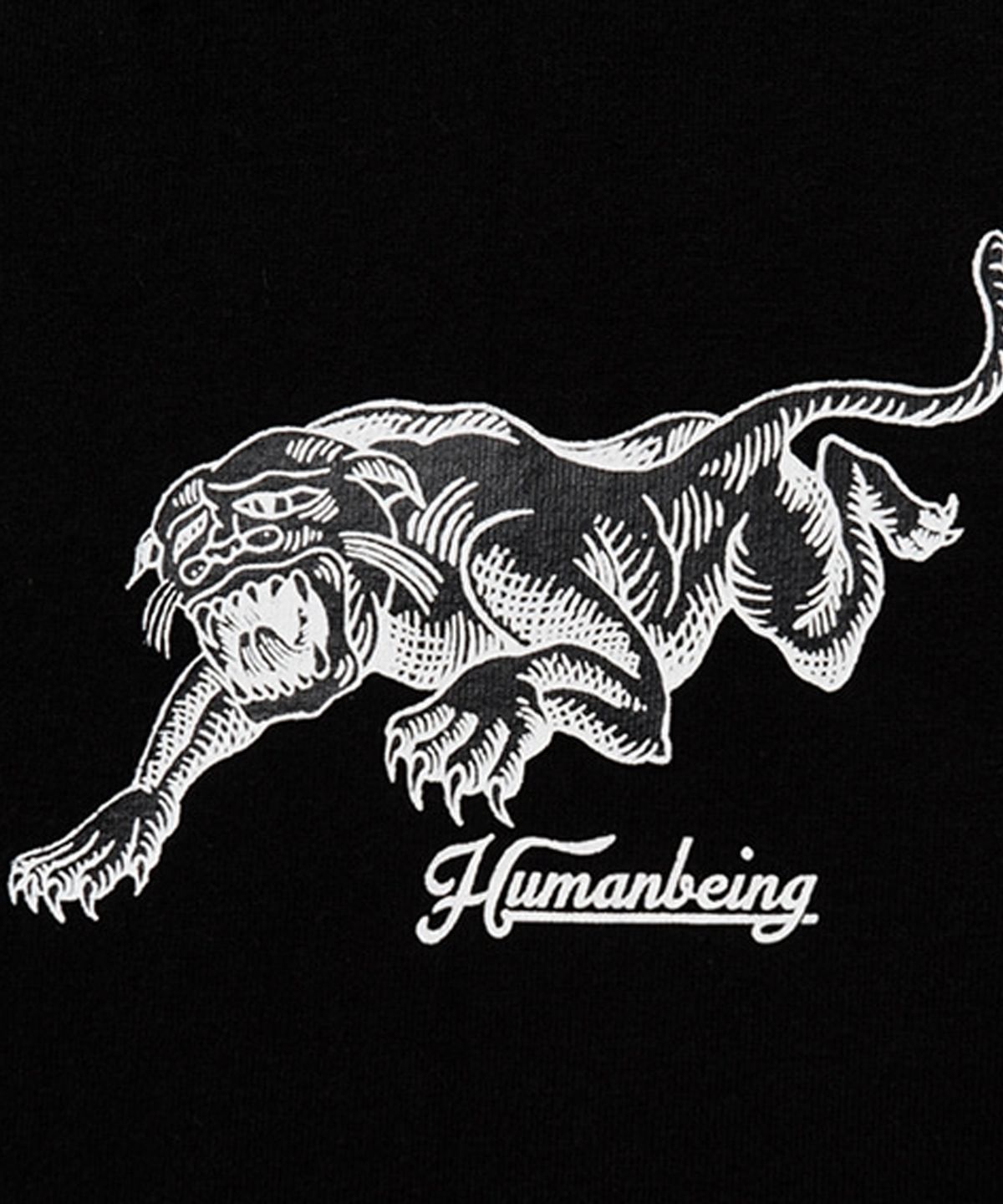 아임낫어휴먼비잉(I AM NOT A HUMAN BEING) PANTHER TEE - BLACK