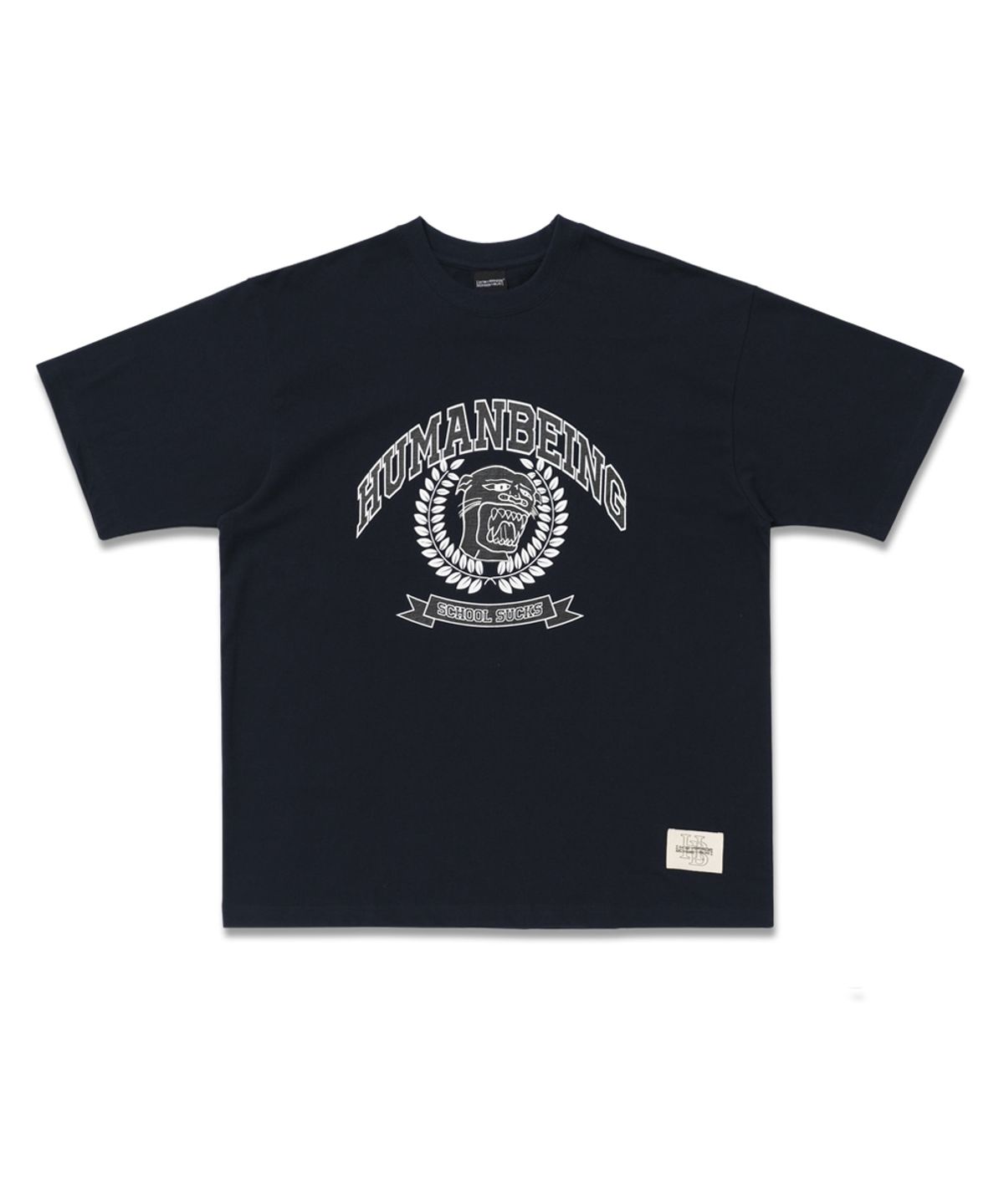 아임낫어휴먼비잉(I AM NOT A HUMAN BEING) VARSITY TEE - BLUE