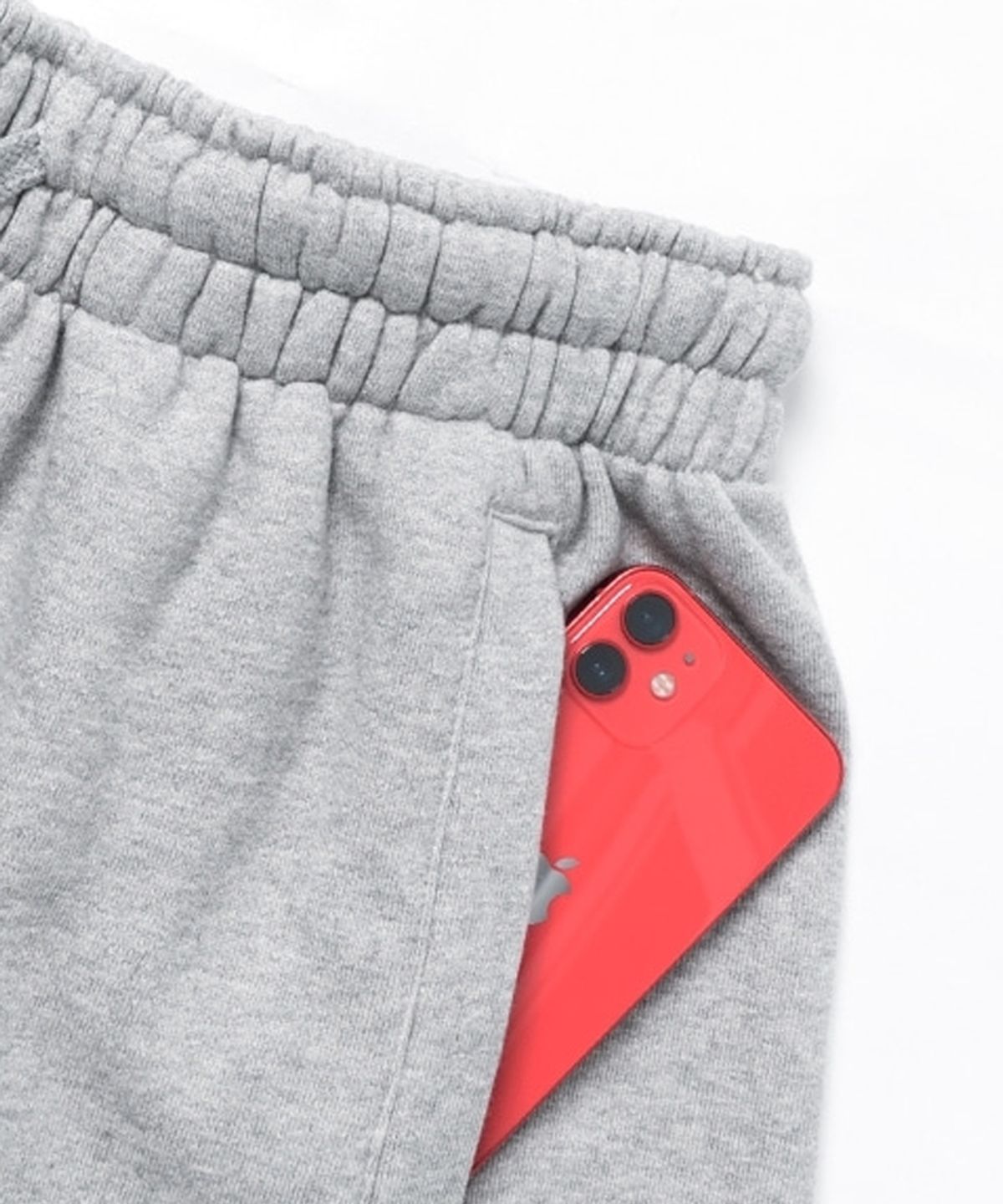 아임낫어휴먼비잉(I AM NOT A HUMAN BEING) RUGBY 1/2 SWEAT SHORTS - GREY