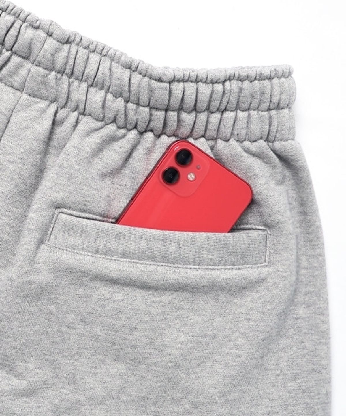 아임낫어휴먼비잉(I AM NOT A HUMAN BEING) RUGBY 1/2 SWEAT SHORTS - GREY