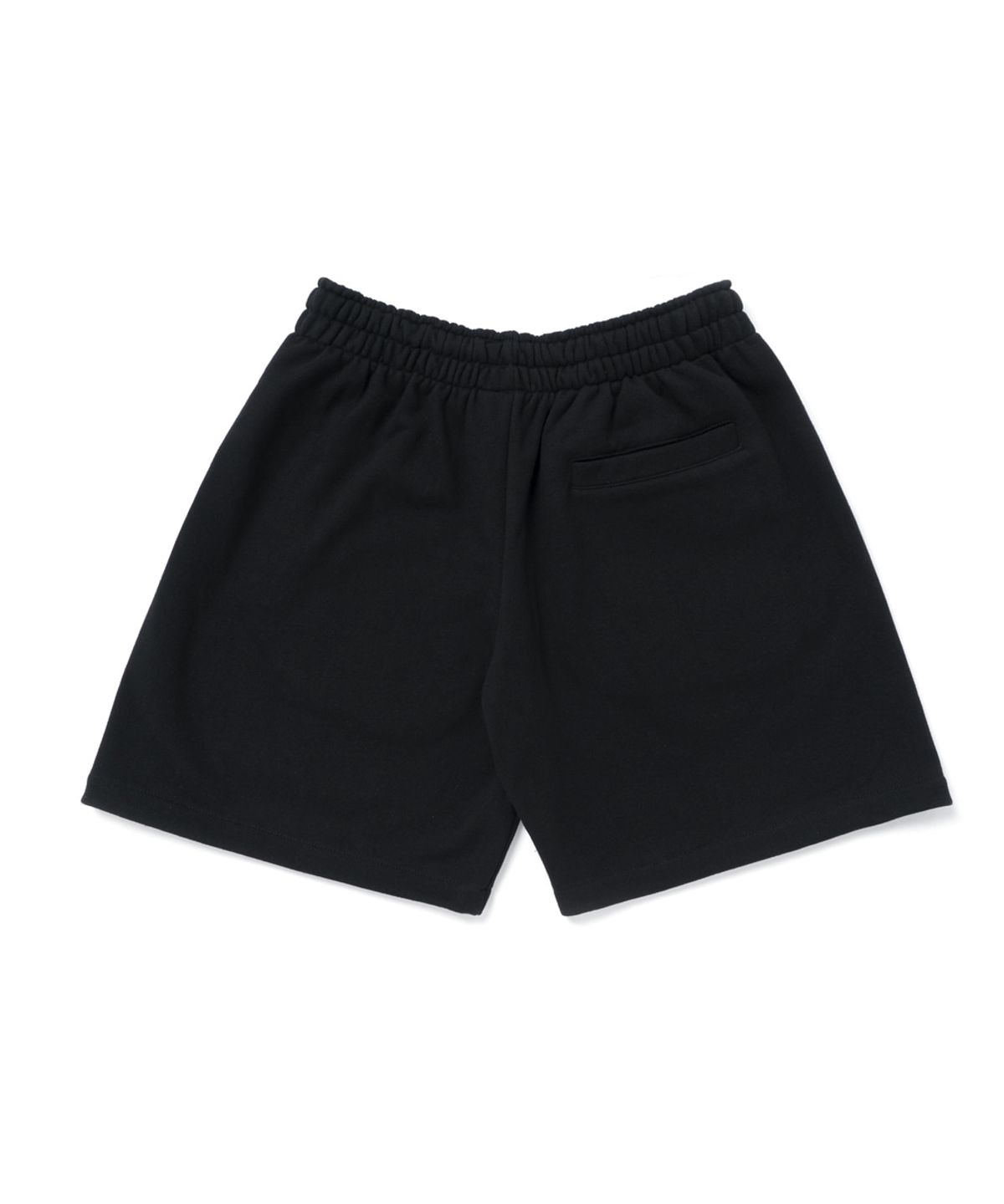 아임낫어휴먼비잉(I AM NOT A HUMAN BEING) RUGBY 1/2 SWEAT SHORTS - BLACK