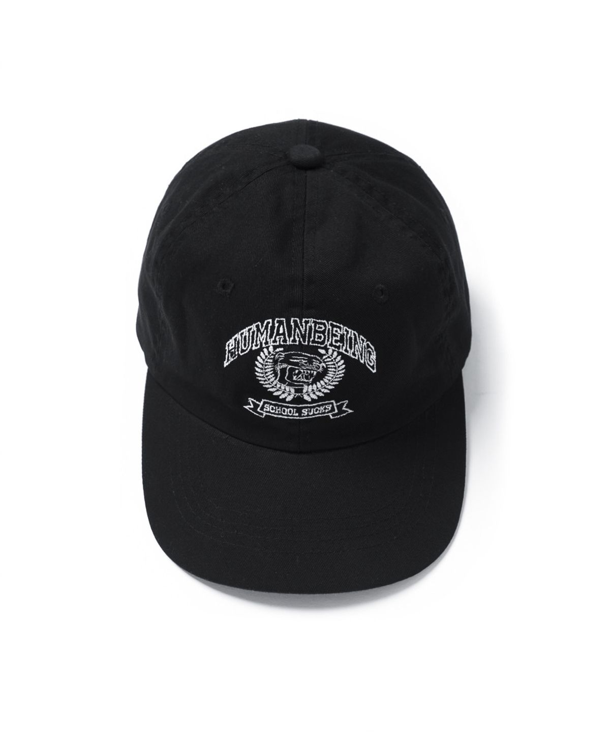 아임낫어휴먼비잉(I AM NOT A HUMAN BEING) VARSITY CAP - BLACK