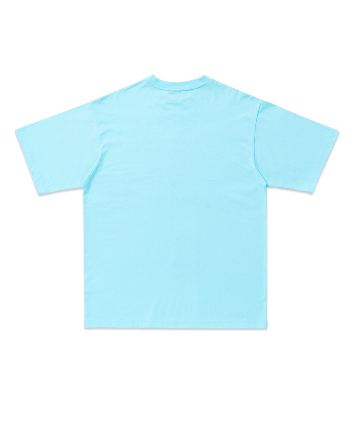 아임낫어휴먼비잉(I AM NOT A HUMAN BEING) BASIC LOGO SHORT SLEEVE T-SHIRT - AQUA