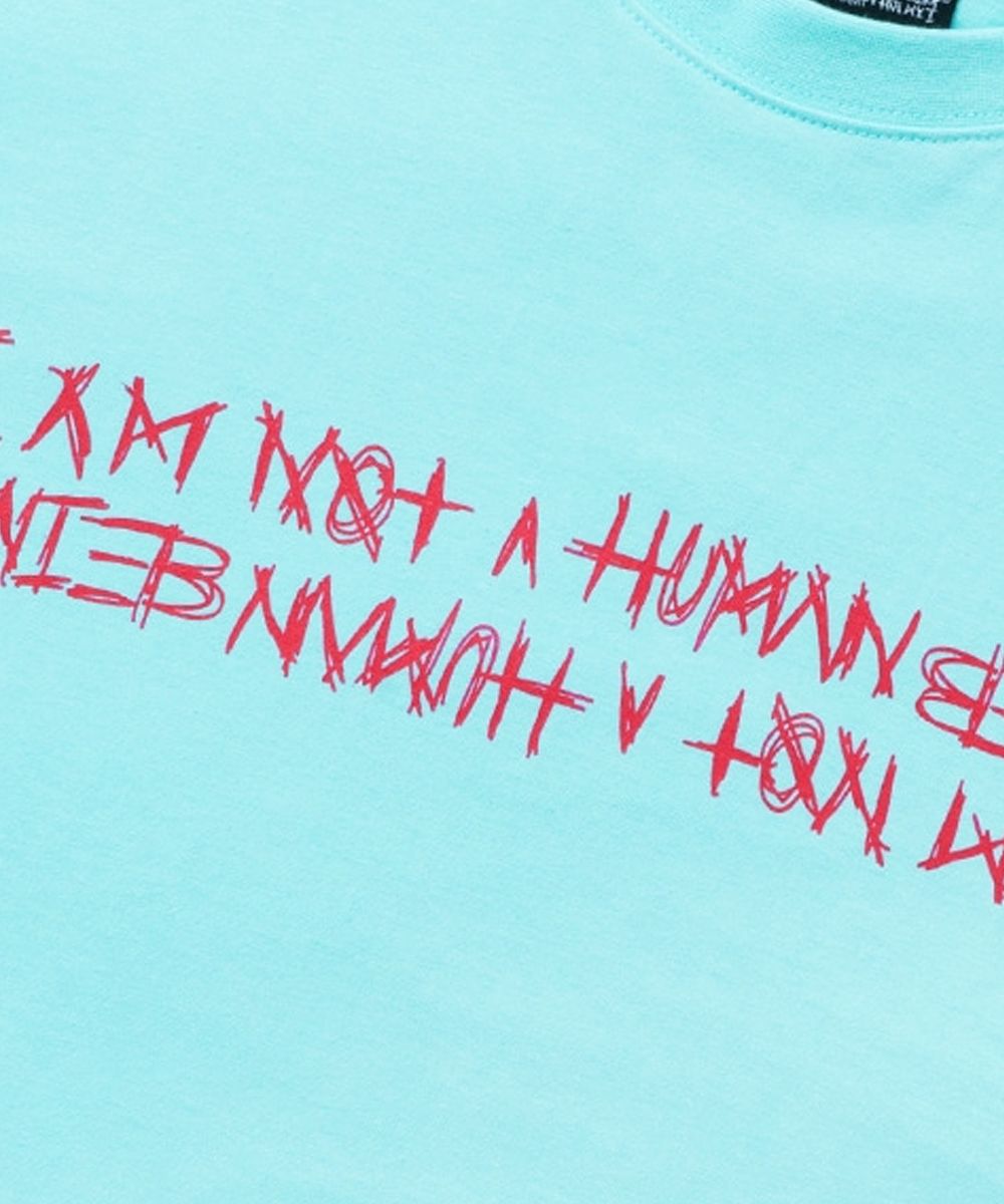 MUSINSA公式 | I AM NOT A HUMAN BEING BASIC LOGO SHORT SLEEVE